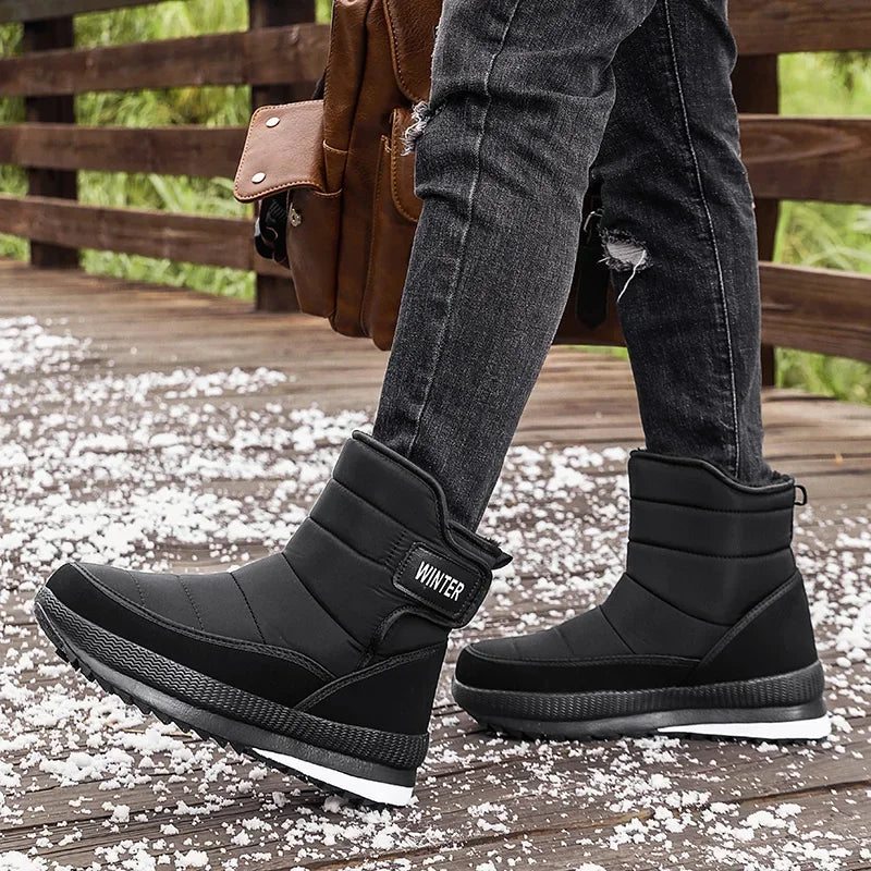 Bota Masculina Para Inverno Impermeável Antiderrapante Confortável - (Promoção de Inverno 2025)