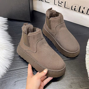 Bota Feminina Para Inverno Impermeável Antiderrapante com Forro (Promoção de Inverno 2025)