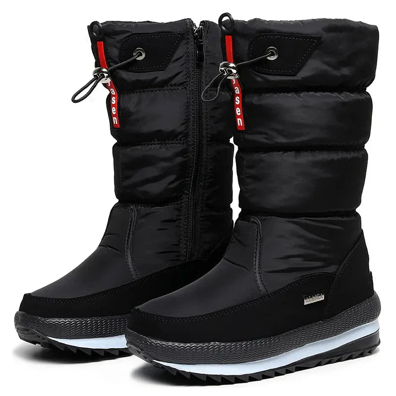 Bota Feminina Para Inverno Meio-Cano Impermeável (Promoção de Inverno 2025)