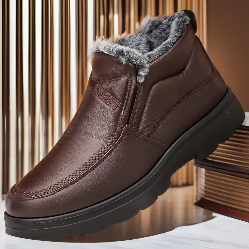 Bota Masculina Para Inverno com Forro de Algodão (Promoção de Inverno 2025)