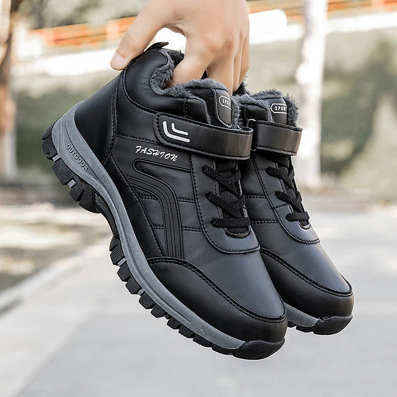 Bota Unissex Para Inverno Impermeável com Forro Peludo