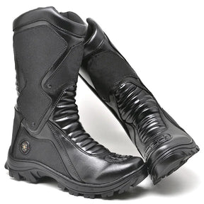 Bota Masculina Biker com Proteção Estilo Tornado - (Promoção de Inverno 2025)