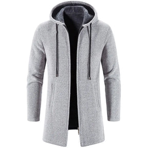 Moletom Masculino com Zíper Oversize e Capuz - (Promoção de Inverno 2025)