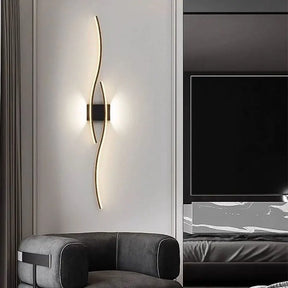 Luz De Parede Arandela Moderna Minimalista