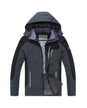 Jaqueta Masculina Impermeável para Trilha e Pesca com Proteção Contra Vento - (Promoção de Inverno 2025)