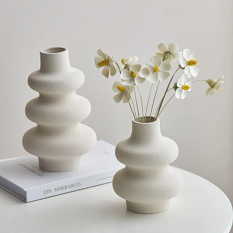 Vasos de Flores Cerâmica Decorativo