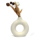 Vaso Boho Circular Oco Estilo Nórdico
