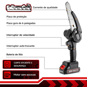 Mini Motosserra Portátil