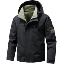 Jaqueta Masculina Impermeável Softshell com Capuz - (Promoção de Inverno 2025)