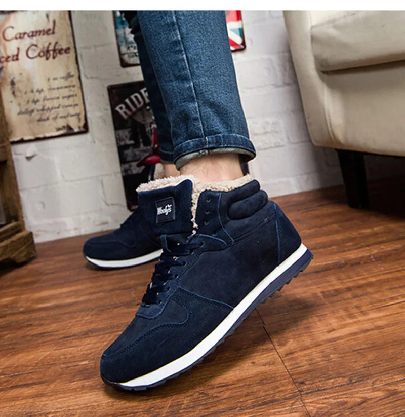 Bota Masculina de Inverno Impermeável Lys