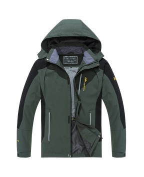 Jaqueta Masculina Impermeável para Trilha e Pesca com Proteção Contra Vento - (Promoção de Inverno 2025)