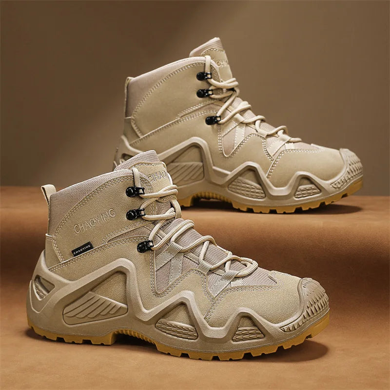 Bota Masculina Para Inverno Estilo Militar Impermeável (Promoção de Inverno 2025)