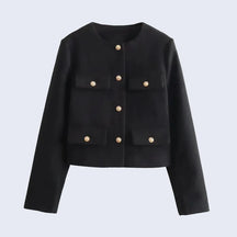 Casaco Casual Tweed