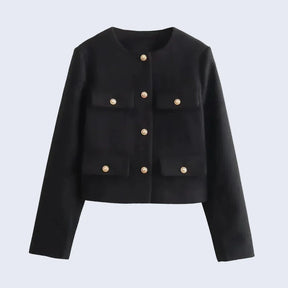Casaco Casual Tweed