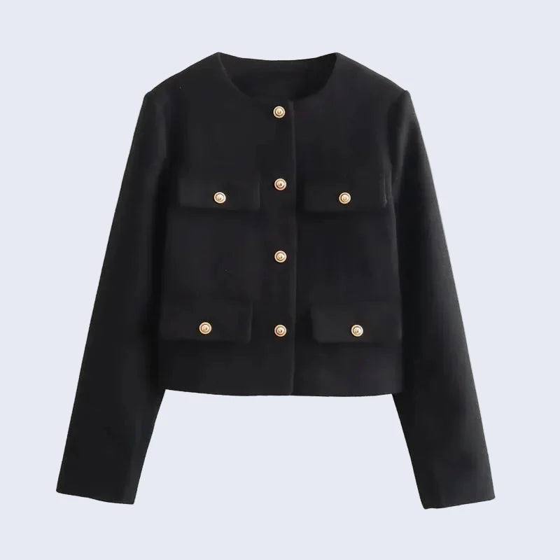 Casaco Casual Tweed