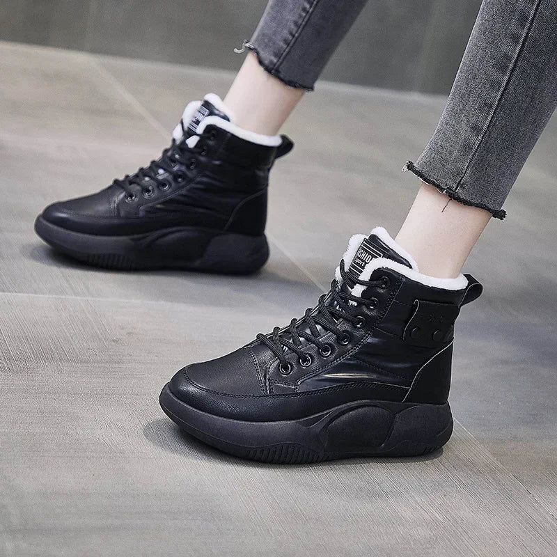 Bota Feminina Confortável Esportiva de Inverno - (Promoção de Inverno 2025)
