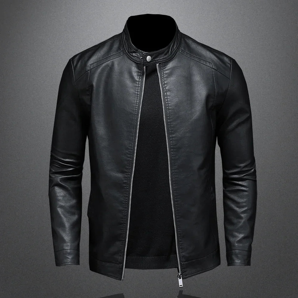 Jaqueta Masculina Gola Alta Slim - (Promoção de Inverno 2025)