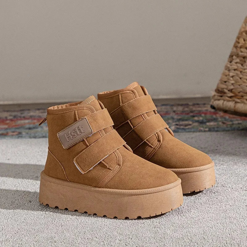 Bota Feminina Curta Forrada com Algodão Térmico – (Promoção de Inverno 2025)