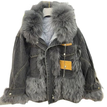 Casaco Feminino Jeans Para Inverno Peluciado Confortável – (Promoção de Inverno 2025)