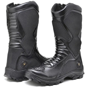 Bota Masculina Biker com Proteção Estilo Tornado - (Promoção de Inverno 2025)