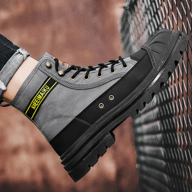 Bota Masculina Para Inverno Cano Alto (Promoção de Inverno 2025)