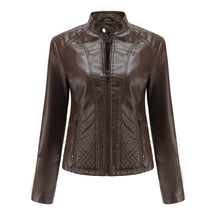 Jaqueta Feminina Estilo Biker com Zíper Luxy - (Promoção de Inverno 2025)