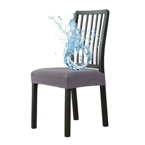 Capa para cadeira em tecido elástico jacquard impermeável
