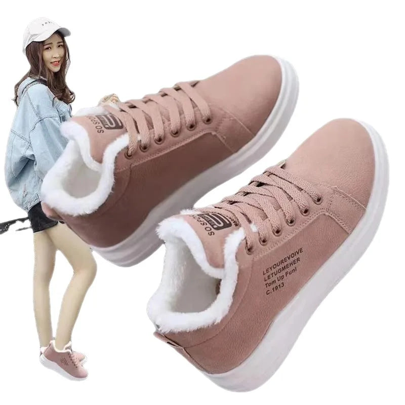 Bota Curta Feminina confortável de Inverno - (Promoção de Inverno 2025)
