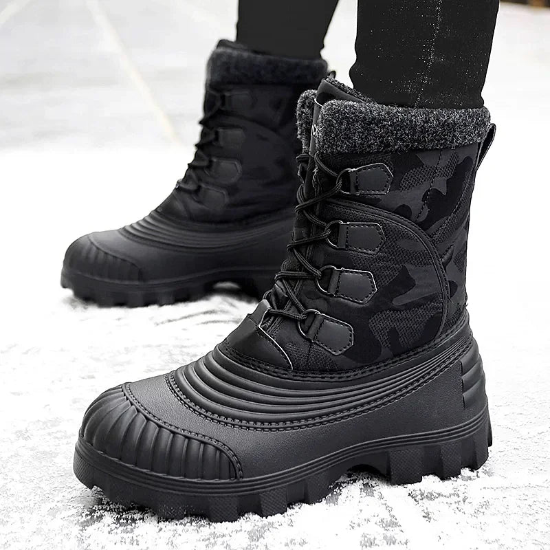 Bota Masculina Camuflada Impermeável (Promoção de Inverno 2025)