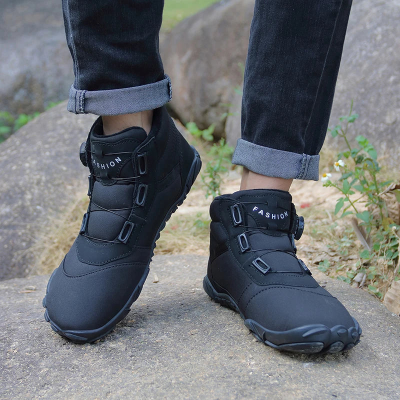 Bota de Inverno Unissex Cadarço Automático - (Promoção de Inverno 2025)