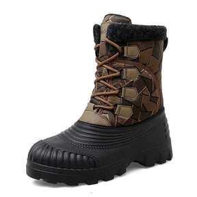 Bota Masculina Camuflada Impermeável (Promoção de Inverno 2025)