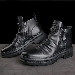 Bota Masculina Para Inverno Impermeável Antiderrapante