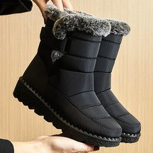 Bota Feminina Para Inverno Impermeável Salto Baixo - (Promoção de Inverno 2025)