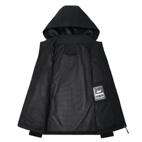 Jaqueta Masculina Impermeável Leve com Capuz para Trilhas e Escaladas - (Promoção de Inverno 2025)