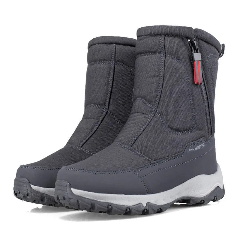 Bota Masculina Para Inverno com Forro Cano Alto (Promoção de Inverno 2025)