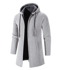 Moletom Masculino com Zíper Oversize e Capuz - (Promoção de Inverno 2025)