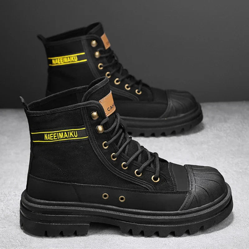 Bota Masculina Para Inverno Cano Alto (Promoção de Inverno 2025)