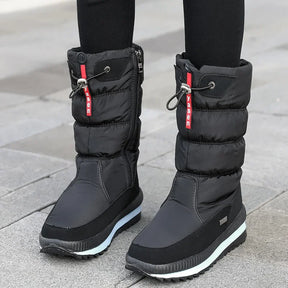 Bota Feminina Para Inverno Meio-Cano Impermeável (Promoção de Inverno 2025)