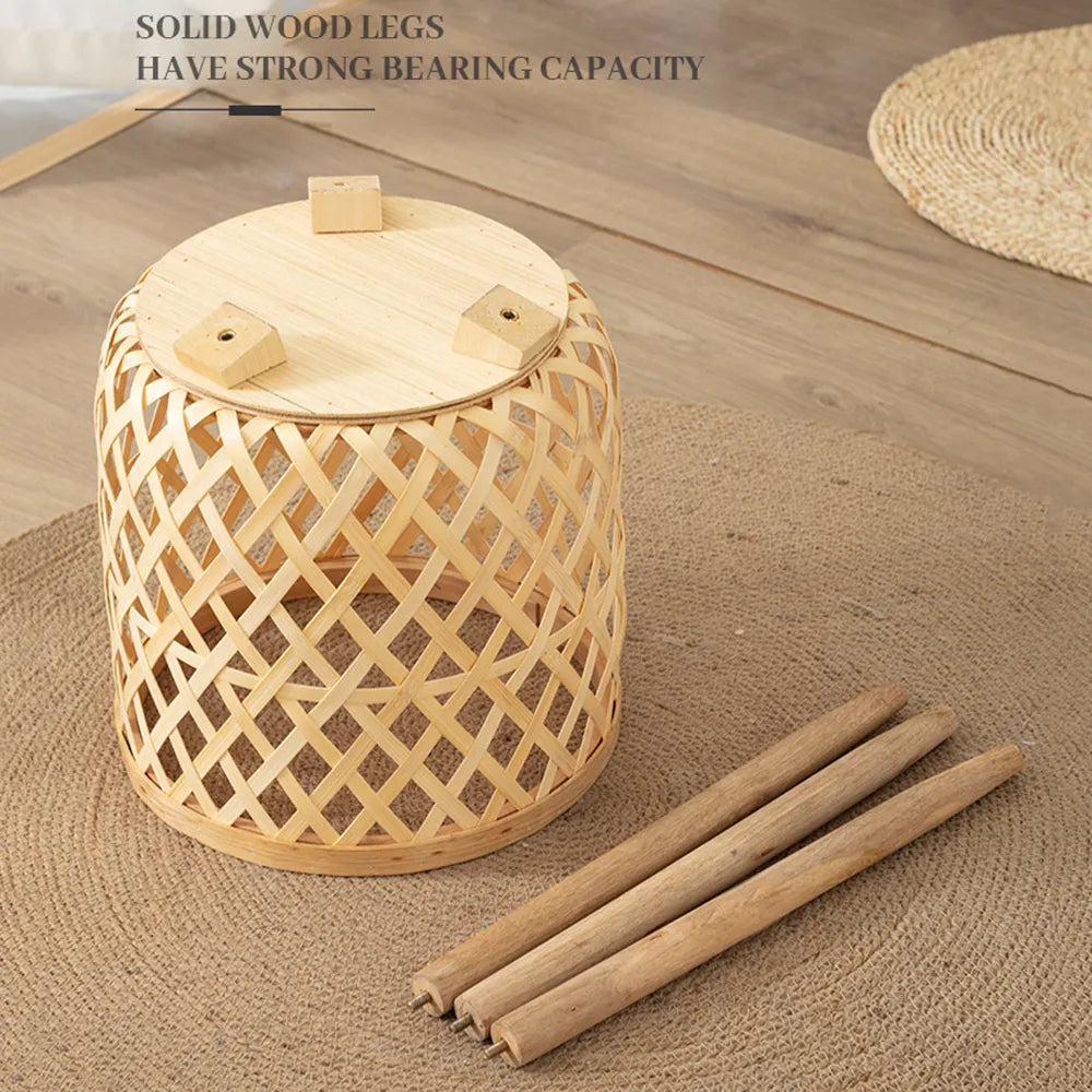 Vaso Bambu Trançado