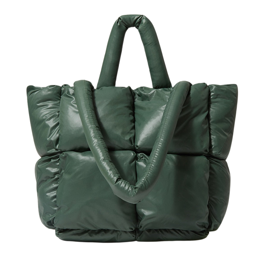 Bolsa Feminina Puffer – Design Acolchoado e Super Trend