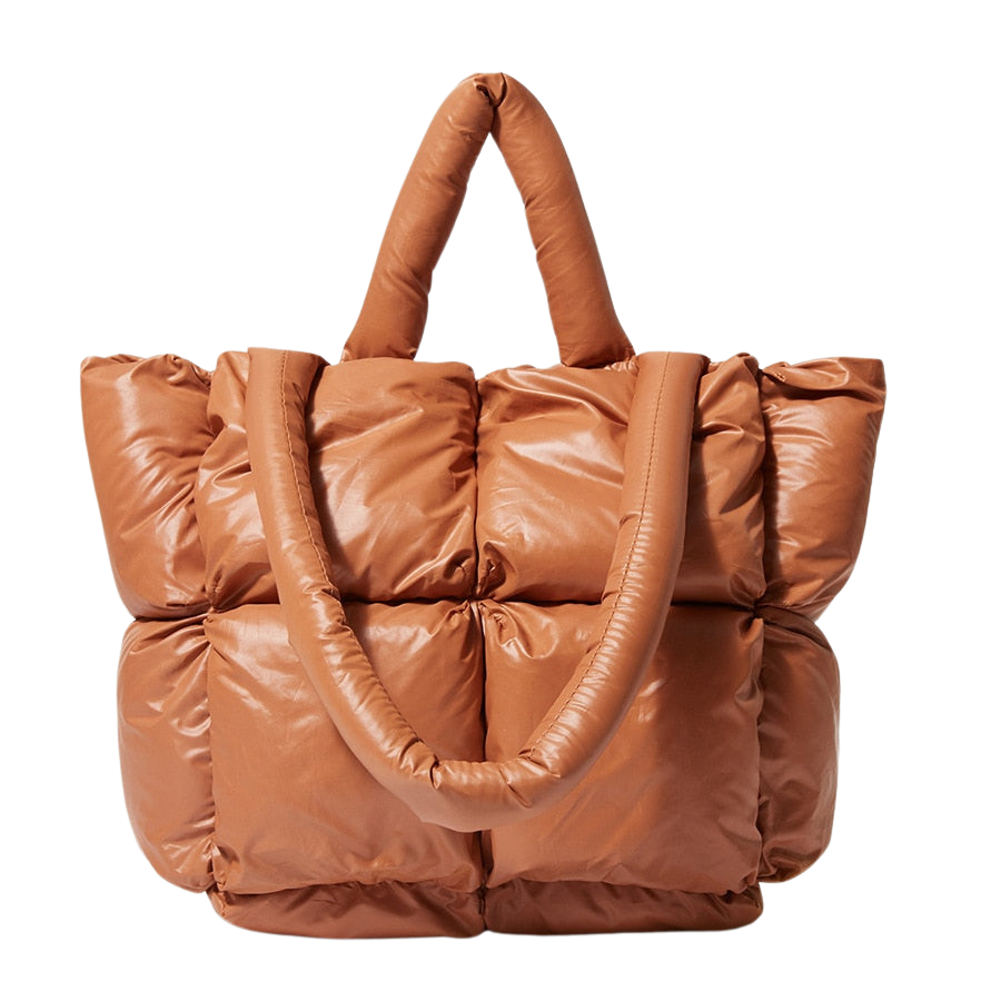 Bolsa Feminina Puffer – Design Acolchoado e Super Trend