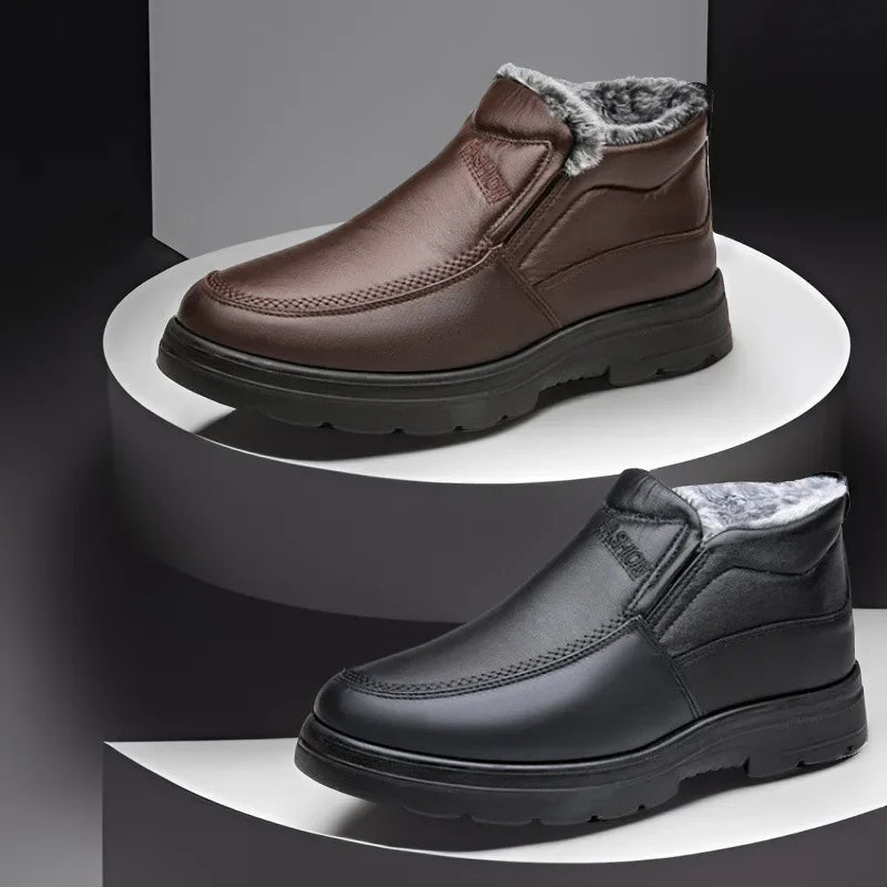 Bota Masculina Para Inverno com Forro de Algodão (Promoção de Inverno 2025)