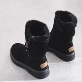 Bota Feminina Cano Curto em Camurça com Forro Solado Confortável – (Promoção de Inverno 2025)