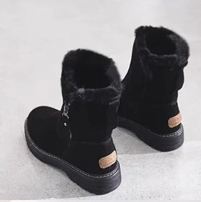 Bota Feminina Cano Curto em Camurça com Forro Solado Confortável – (Promoção de Inverno 2025)