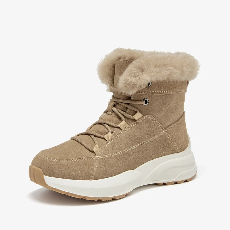 Bota Feminina Cano Curto com Solado Grosso e Amarração – (Promoção de Inverno 2025)