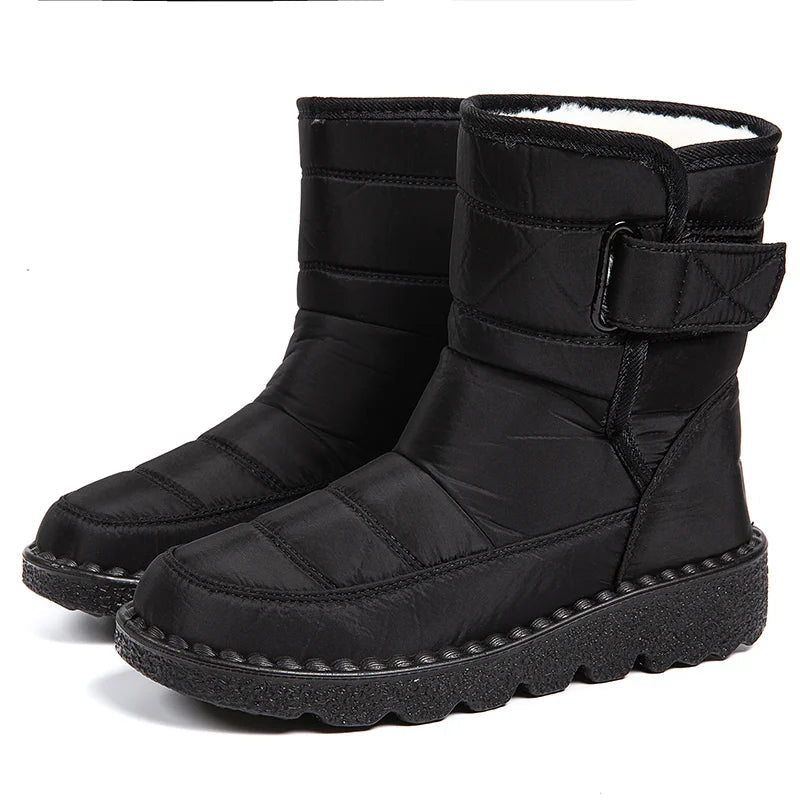 Bota Feminina Estilo Coreano com Cano Curto