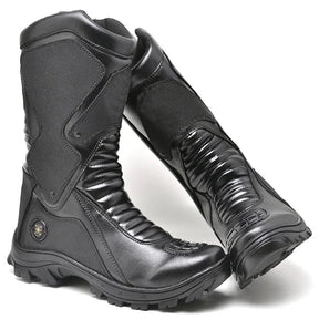 Bota Masculina Biker com Proteção Estilo Tornado - (Promoção de Inverno 2025)
