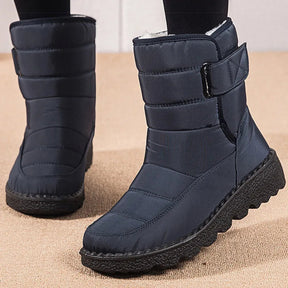 Bota Feminina Estilo Coreano com Cano Curto