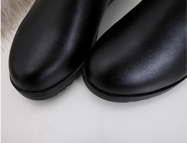 Bota Couro Pelúcida Inverno - Anabela - (Promoção de Inverno 2025)