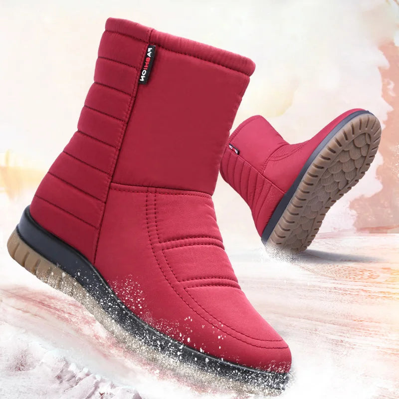 Bota Curta Feminina Para Inverno Impermeável Antiderrapante Proteção e Conforto – (Promoção de Inverno 2025)